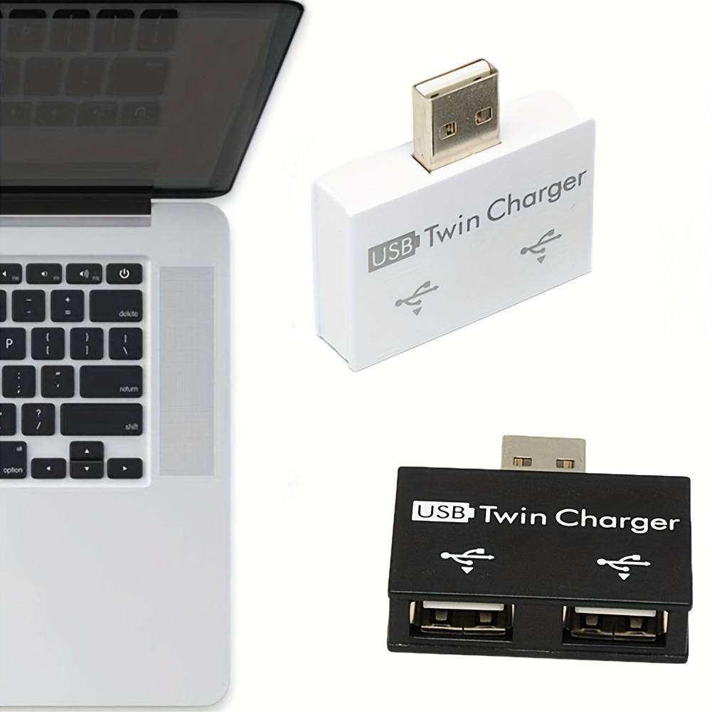 Laptop Accessories Macbook - USB2.0 スプリッタ 1 オス 2 ポートメス