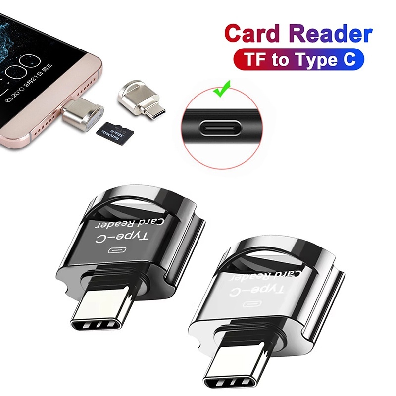 Laptop Accessories Macbook - OTGマイクロSD/TFカードリーダー Macbook Xiaomi用 USB C マイクロUSB