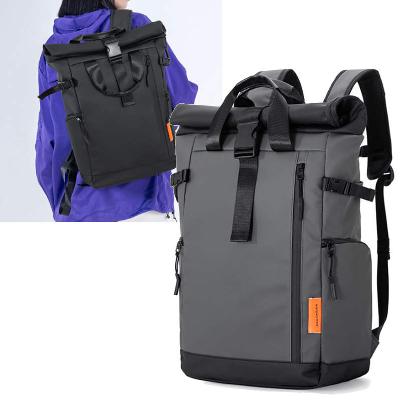 Laptop Accessories Business - 拡張可能なフィットネスバックパックアウトドアトラベルアクセサリーハイキング通勤バッグ大型出張ラップトップコンピュータカレッジブックバッグ