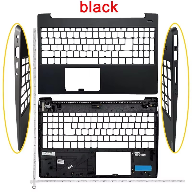 Laptop Accessories Case - Lenovo-ラップトップの背面カバー,フロントベゼル,ヒンジ,パームレスト,S340-15, Lenovo S340-15IML, Lenovo S340-15IWL,新品