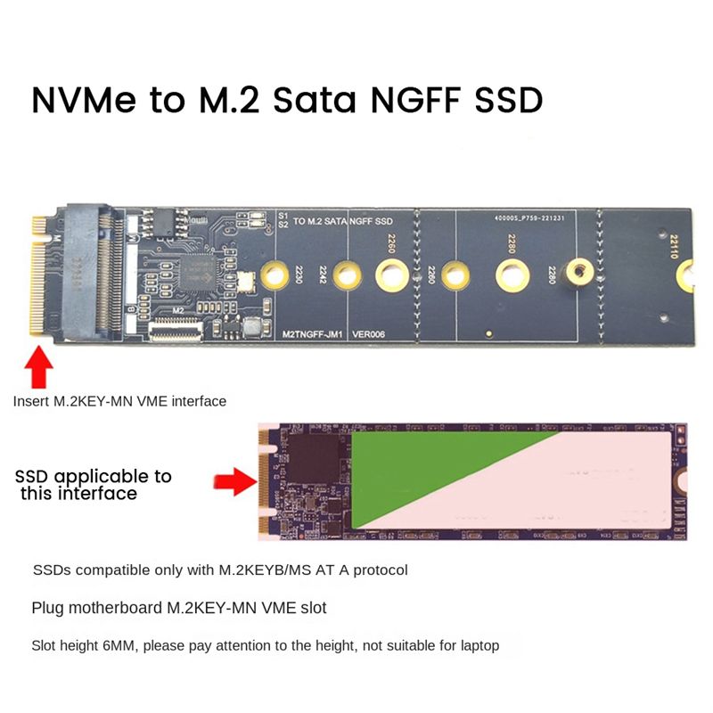 External Nvme Ssd - SWXF M2 KEY-M NVME PCI-E to
