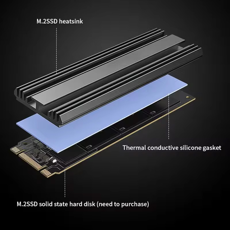 M.2 SSD ヒートシンク M2 NVME 2280 ソリ - External Nvme Ssd のレビューと価格