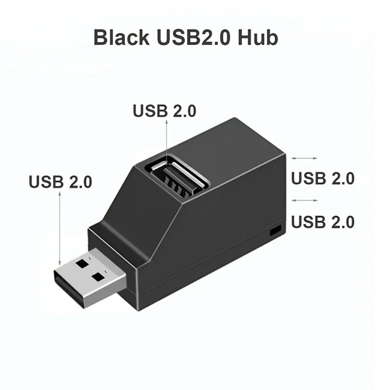 USB 3.0 2.0 回転可能な 3 ポートハブスプリッタ - Laptop Accessories Macbook のレビューと価格
