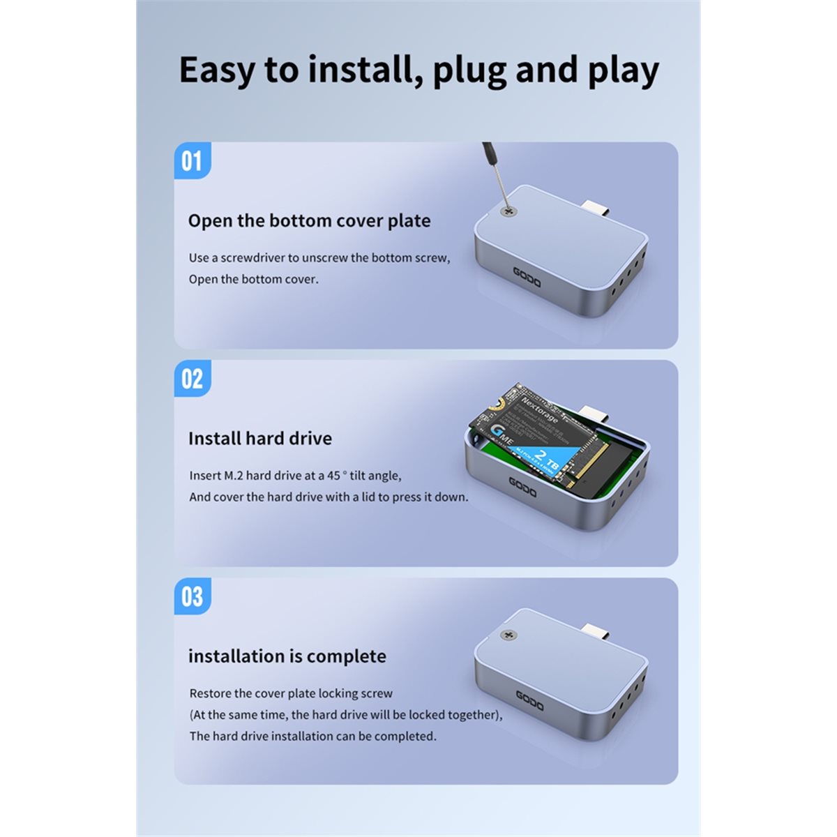 SWXF 2230 Type-C USB M.2 NVMe  - External Nvme Ssd のレビューと価格