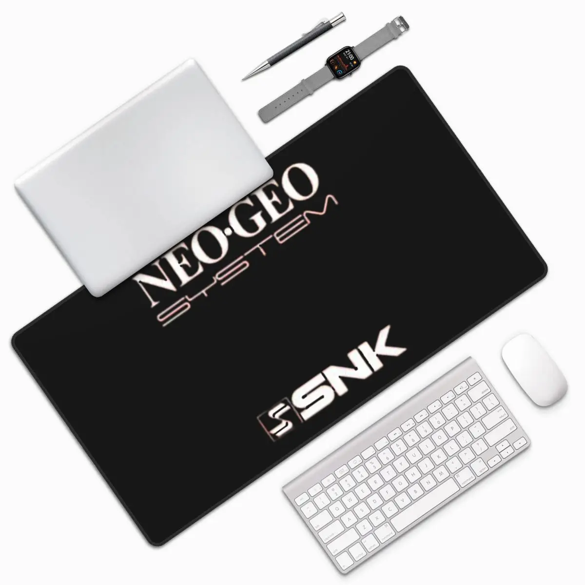 ネオジオロゴネオジオアーケード大型マウスパッドコンピューター - Laptop Accessories Logo のレビューと価格