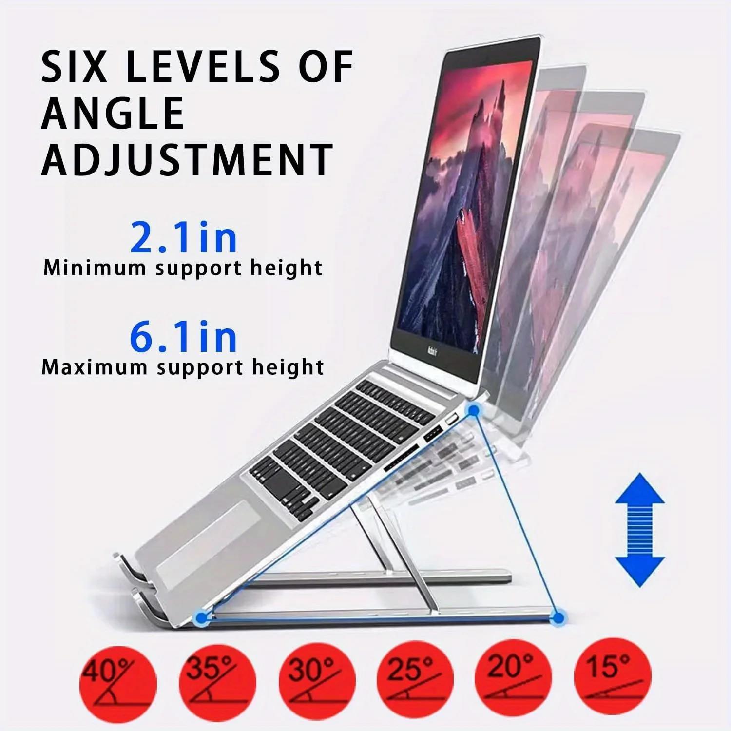 滑り止め付きリフティングライザー ノートパソコンスタンド M - Laptop Accessories Macbook のレビューと価格