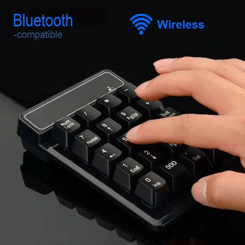 新しい2.4GHzワイヤレス有線キーボード ミニBlueto - Laptop Accessories Uk のレビューと価格